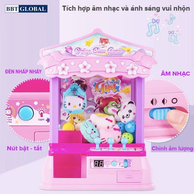 Đồ chơi máy gắp thú bông mini cho bé 5361 (cỡ lớn) - Baby Của Tôi