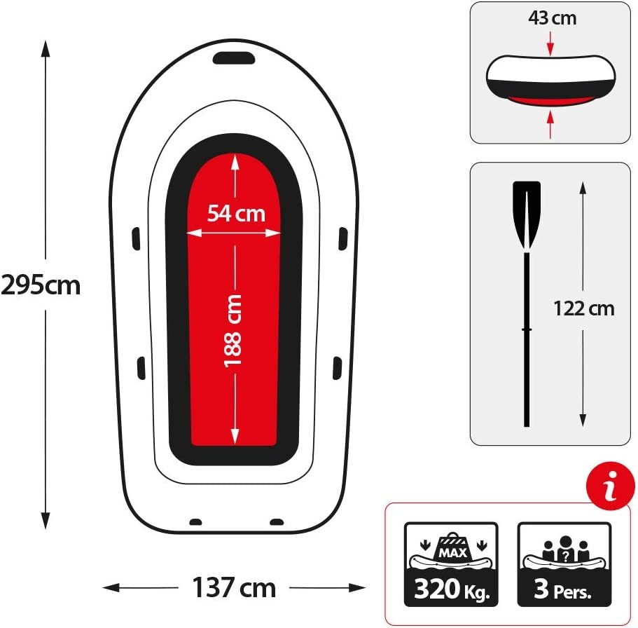 Thuyền bơm hơi challenger 3 người INTEX 68370