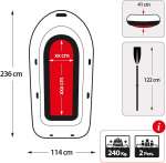 Thuyền bơm hơi INTEX 68347 - Thuyền Seahawk 2 người