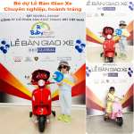 Xe máy điện trẻ em Vespa cỡ lớn nhất cho bé BBT-6116