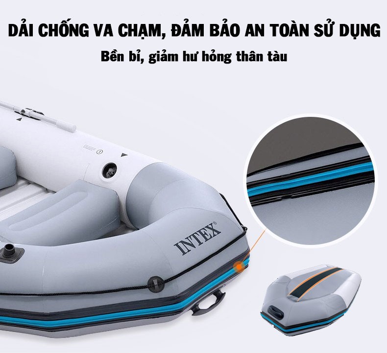 Thuyền bơm hơi Marinner 3 mẫu mới INTEX 68373