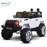 Ô tô điện trẻ em địa hình 4 động cơ siêu HOT trắng BBT-1666T
