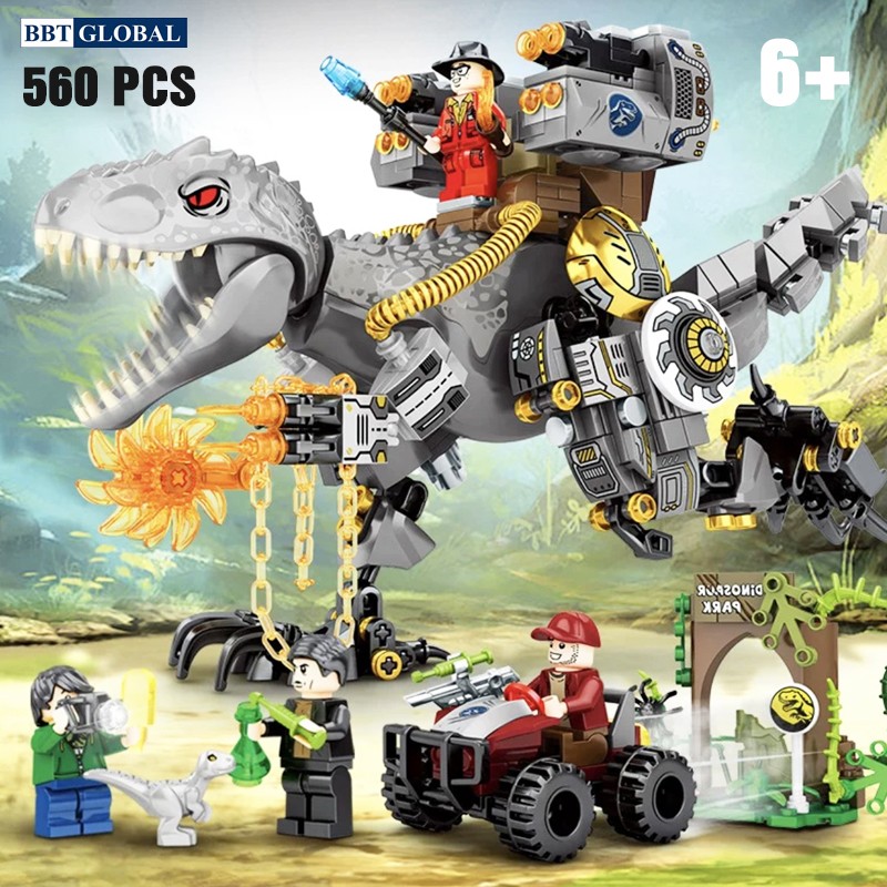 Đồ chơi xếp hình khủng long máy Mecha Gorgila 560 chi tiết 205036