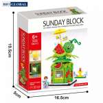 Đồ chơi xếp hình ngôi nhà trái cây 336 chi tiết 5218