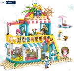 Đồ chơi xếp hình nhà hàng hải sản 490 chi tiết 6571