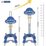 Đồ chơi cột ném bóng rổ cho bé 6 trong 1 cỡ lớn BBT GLOBAL BBR02