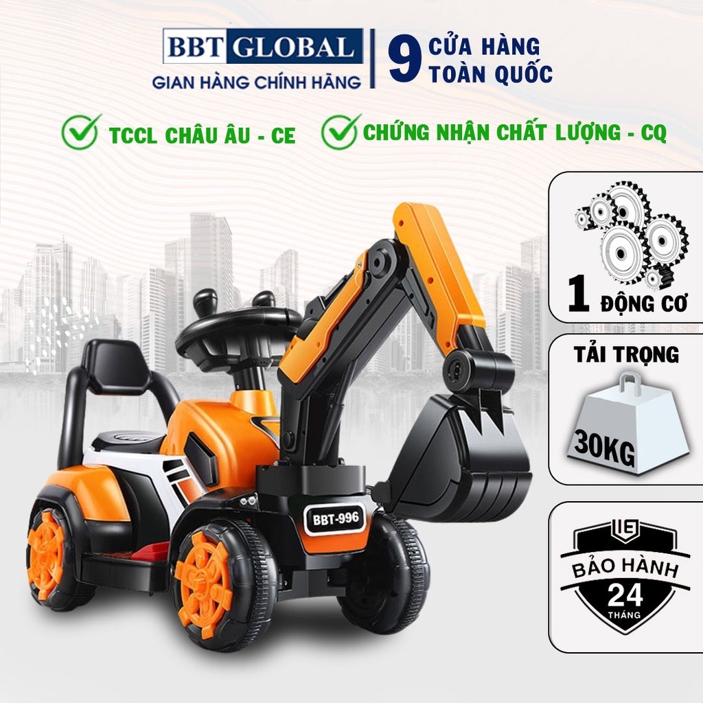 Xe cần cẩu điện trẻ em BBT Global BBT-996