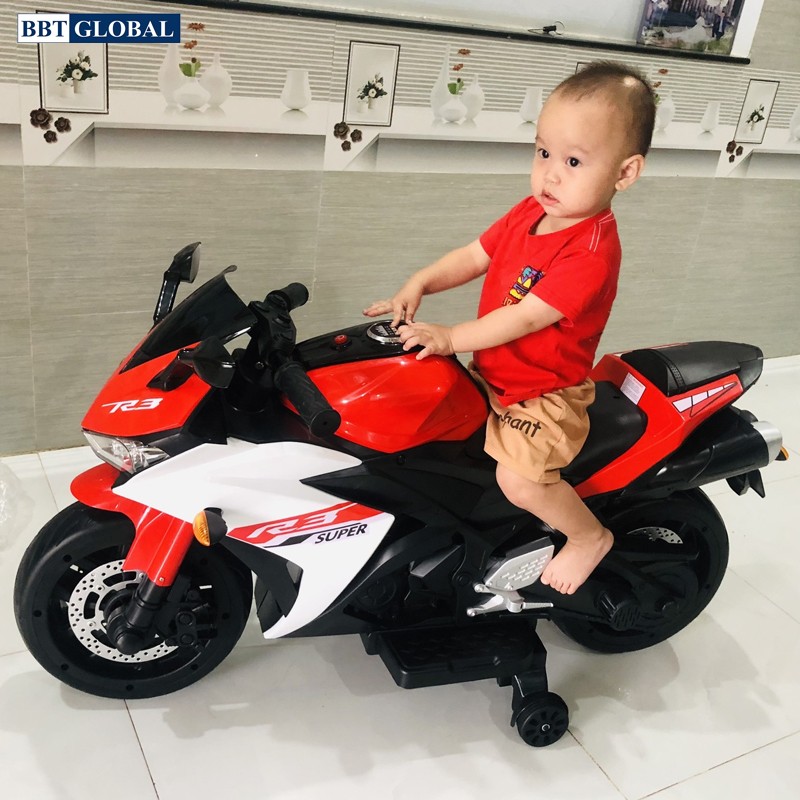 Xe máy điện trẻ em phân khối lớn DUCATI R3 CỠ LỚN BBT-3000