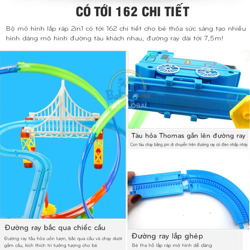Mô hình đường ray tàu hỏa vui nhộn A333-203