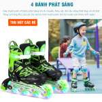 Giày trượt patin Cougar 4 bánh phát sáng MZS835LQS