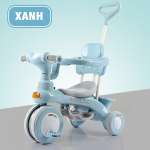 Xe đạp 3 bánh có tay đẩy đa năng cho bé BBT Global Q10