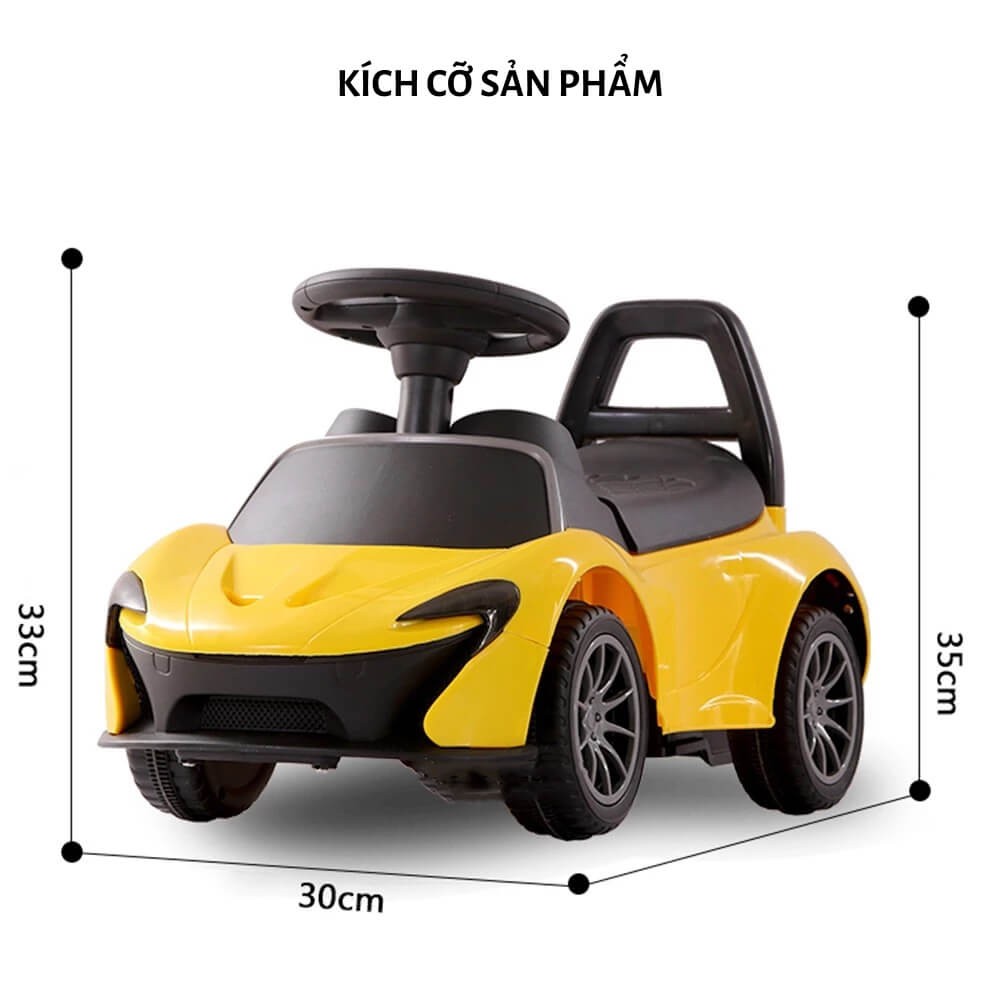Xe chòi chân ô tô Mecerdes có nhạc cho bé SW001