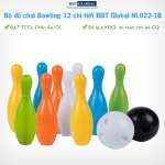 Bộ đồ chơi Bowling 12 chi tiết BBT Global NL022-1B