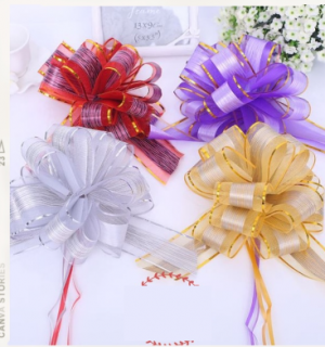 Nơ vải gói quà đường kính 16cm