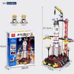 Đồ chơi xếp hình tên lửa ROCKET 564 chi tiết LX.A508