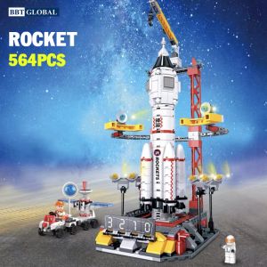 Đồ chơi xếp hình tên lửa ROCKET 564 chi tiết LX.A508
