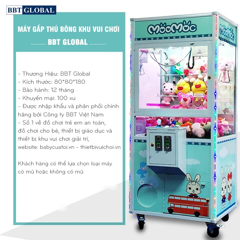 Máy gắp thú bông khu vui chơi GAME-6012
