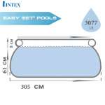Bể bơi phao tròn gia đình 3m INTEX 28116