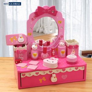 Đồ chơi trang điểm gỗ cao cấp cho bé JYNC007