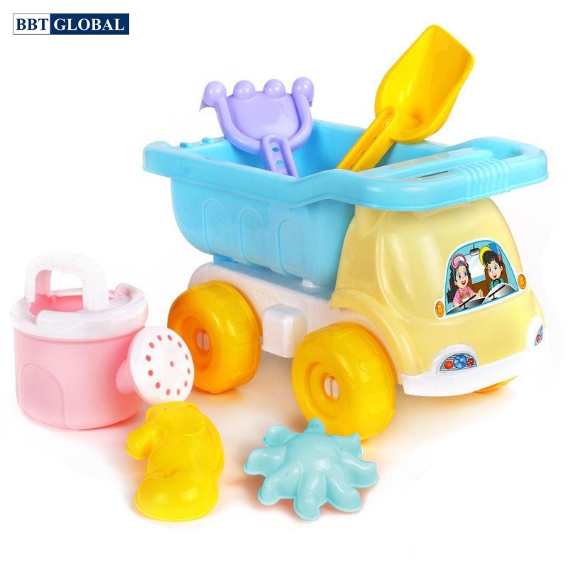 Đồ chơi xúc cát, hạt muồng ô tô và dụng cụ 733-305