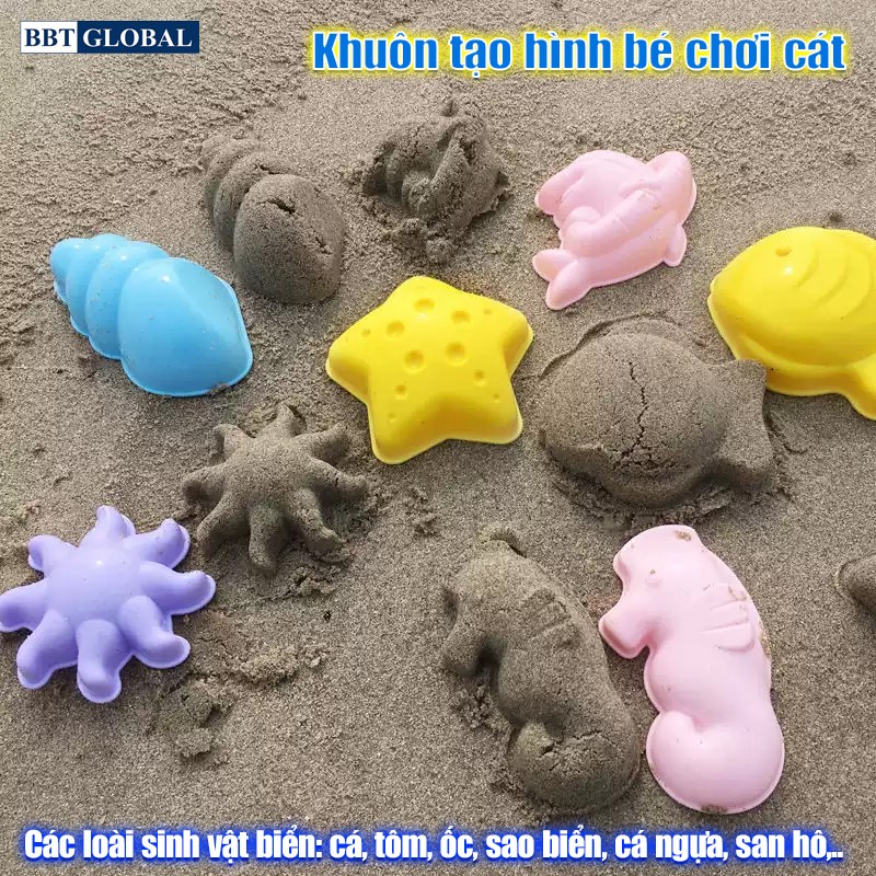 Đồ chơi xúc cát, hạt muồng ô tô và dụng cụ 733-305
