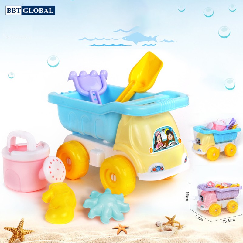 Đồ chơi xúc cát, hạt muồng ô tô và dụng cụ 733-305