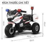 Xe máy điện trẻ em cảnh sát BBT-8118C