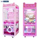 Máy gắp thú bông khu vui chơi màu Hồng GAME-6013