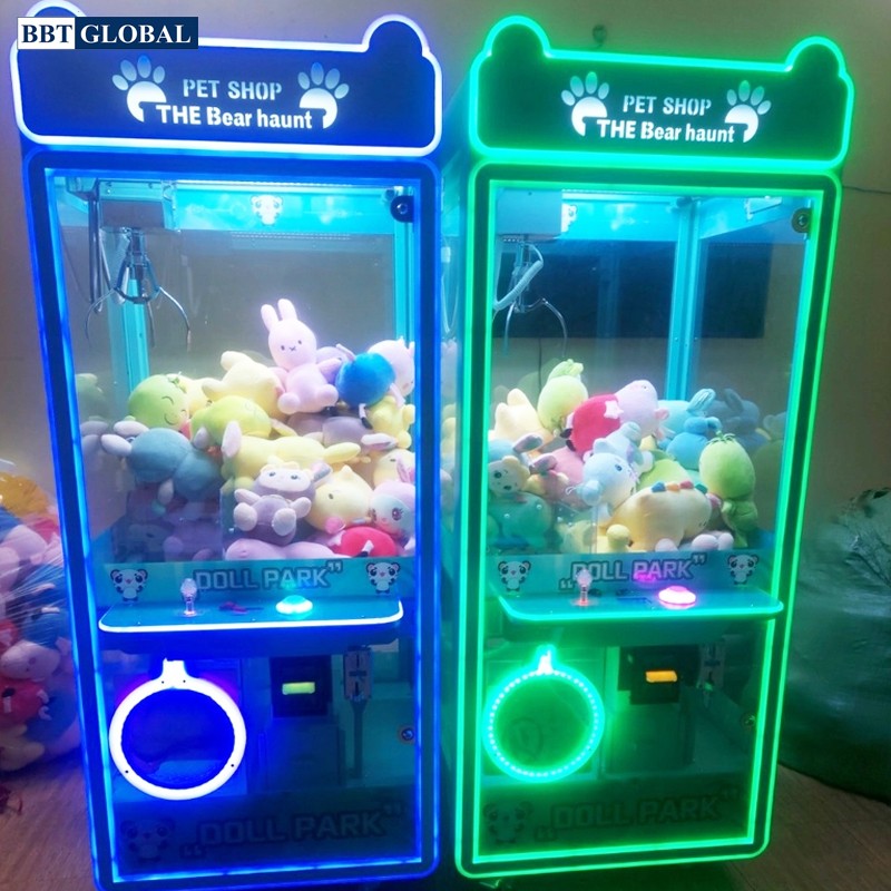 Máy gắp thú bông khu vui chơi Xanh Lá GAME-6013