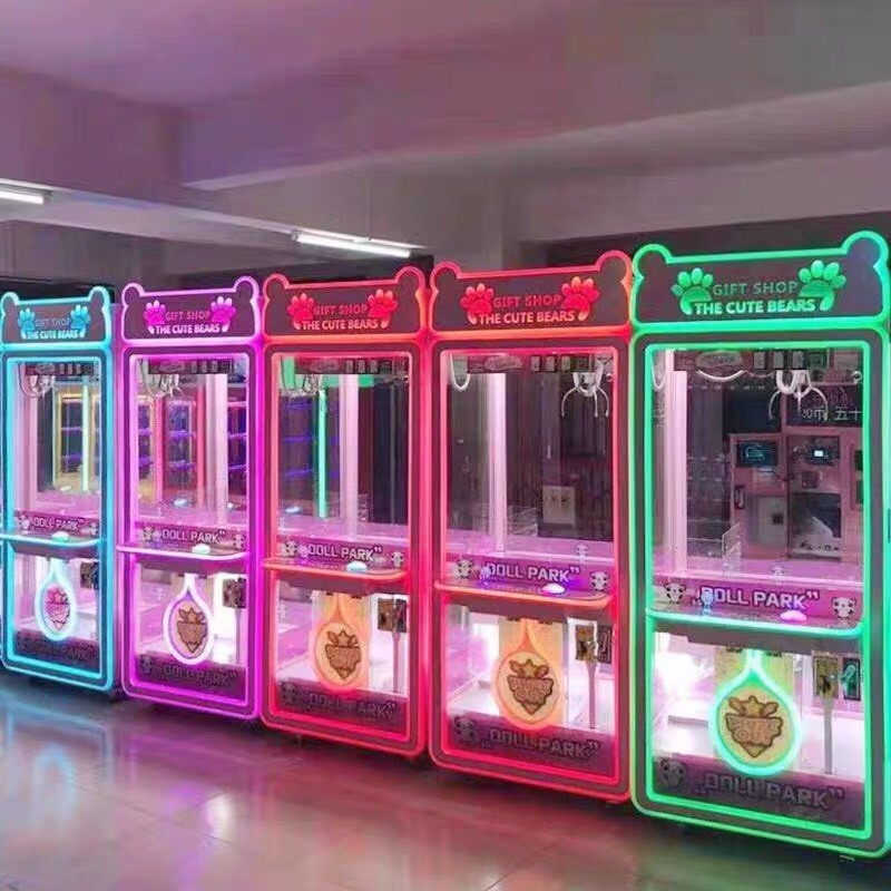 Máy gắp thú bông khu vui chơi Xanh Lá GAME-6013