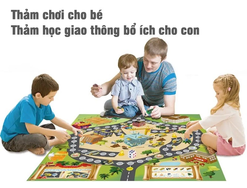 Xe mô hình container 4 tầng 21 chi tiết chở xe con kim loại và thảm chơi cho bé LA-015A