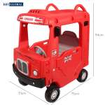 Xe chòi chân London Bus Style Hàn Quốc Z010