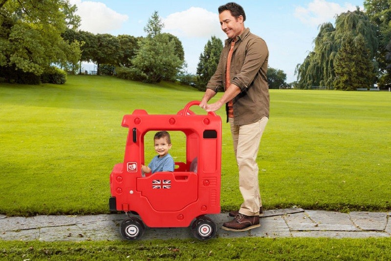 Xe chòi chân London Bus Style Hàn Quốc Z010