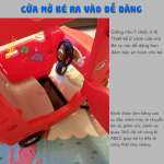 Xe chòi chân London Bus Style Hàn Quốc Z010