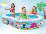 Bể bơi phao bãi biển xanh 2m62 INTEX 56490 (262*160cm)