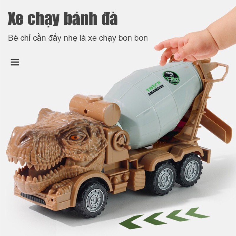 Bộ 6 xe công trình khủng long cỡ lớn XLQ-6L