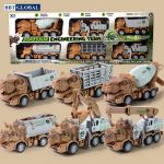 Bộ 6 xe công trình khủng long cỡ lớn XLQ-6L