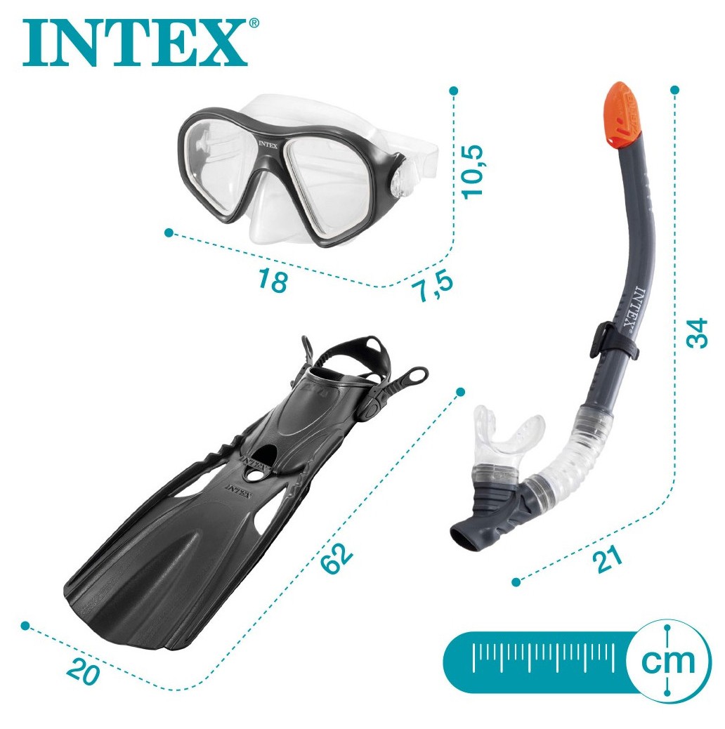 Bộ kính bơi chân vịt INTEX 55657