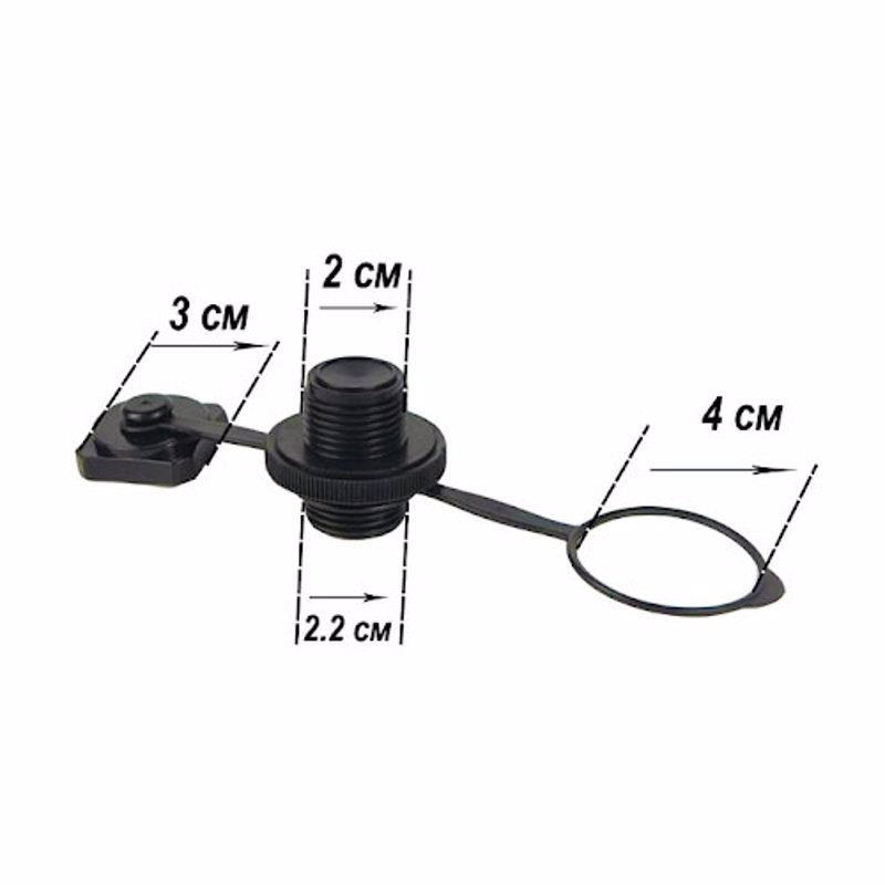 Phụ kiện INTEX 10033 - Van nắp đậy nối với 10034 của thuyền hơi
