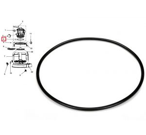 Phụ kiện INTEX 11379 vòng đệm cổ máy lọc nước