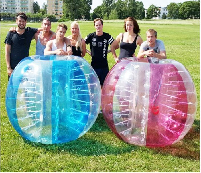 Bóng đụng hơi nhiều mầu chơi team building BDH-300