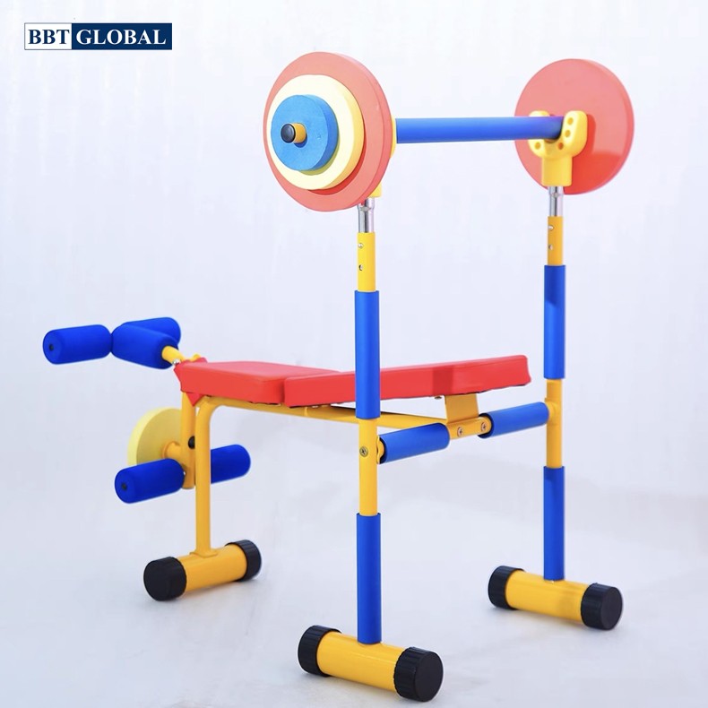 Thiết bị tập thể dục cho bé - Máy tập tạ toàn thân JS007