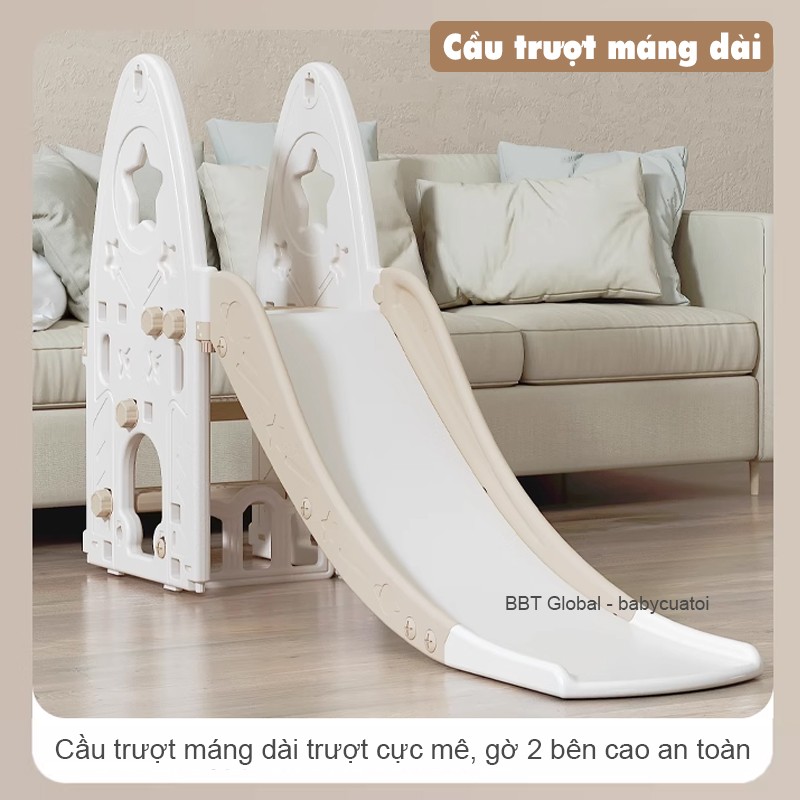 Combo quây bóng phi hành gia 12in1 BBT GLobal trắng YK02