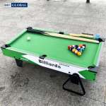 Đồ chơi bàn Bida, Bi-a, Bi lắc, Billlard bằng gỗ để bàn cỡ lớn 70cm cho bé 2663