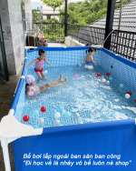 Bể bơi khung kim loại chữ nhật 3m*2m INTEX 28272