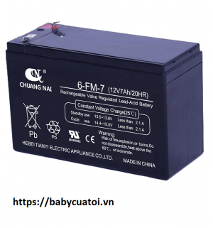 Bình ắc quy 12v/7AH