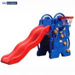 Cầu trượt cho bé hình voi con có ném bóng rổ - KT011