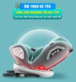 Ghế ngồi ô tô cho bé xoay 360 độ, an toàn cho trẻ sơ sinh GX303