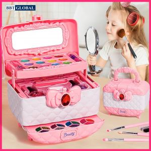 Đồ chơi hộp trang điểm thật cho bé gái cao cấp  M-611