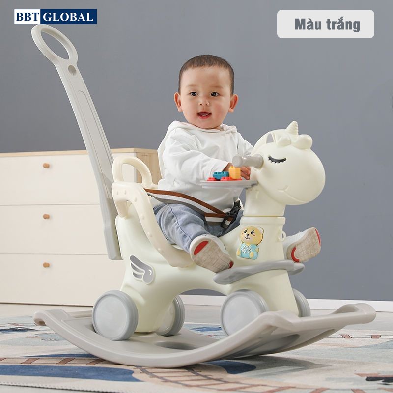 Ngựa bập bênh kết hợp chòi chân 8in1 RK-514B